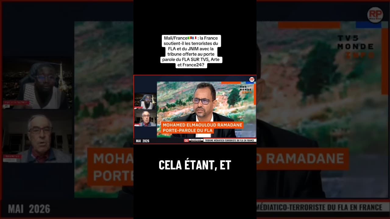 La France soutient elle le FLA Avec la tribune offerte sur France Tv monde?