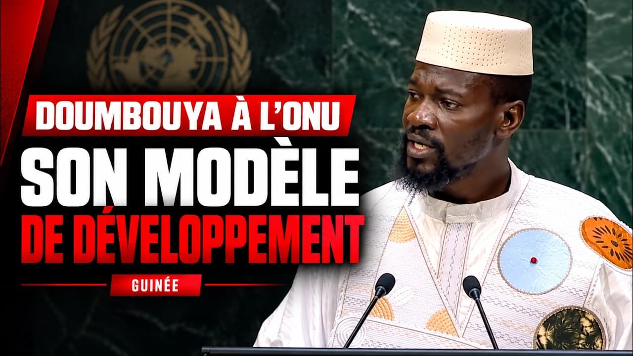 Guinée : Mamadi Doumbouya défend son modèle de développement à l’ONU