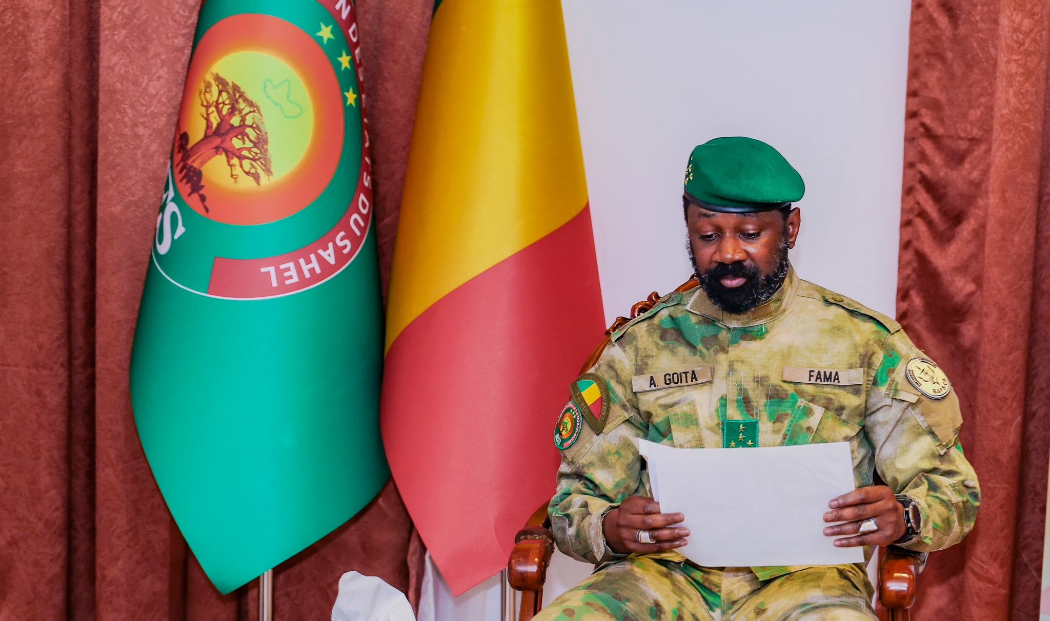 Le Président Goïta, coupable de haute trahison.